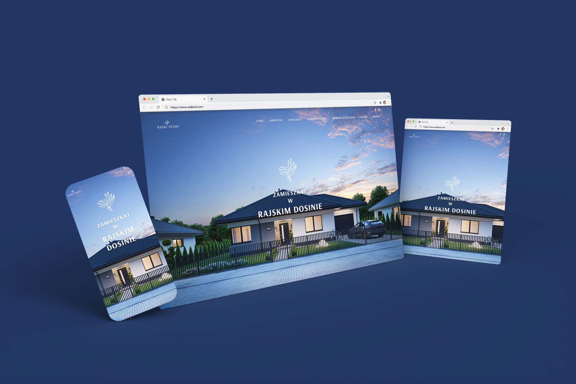 Rajski Dosin strona internetowa