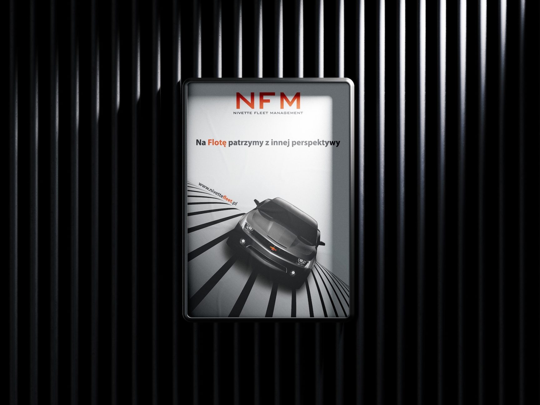 Projekt graficzny plakatu dla NFM