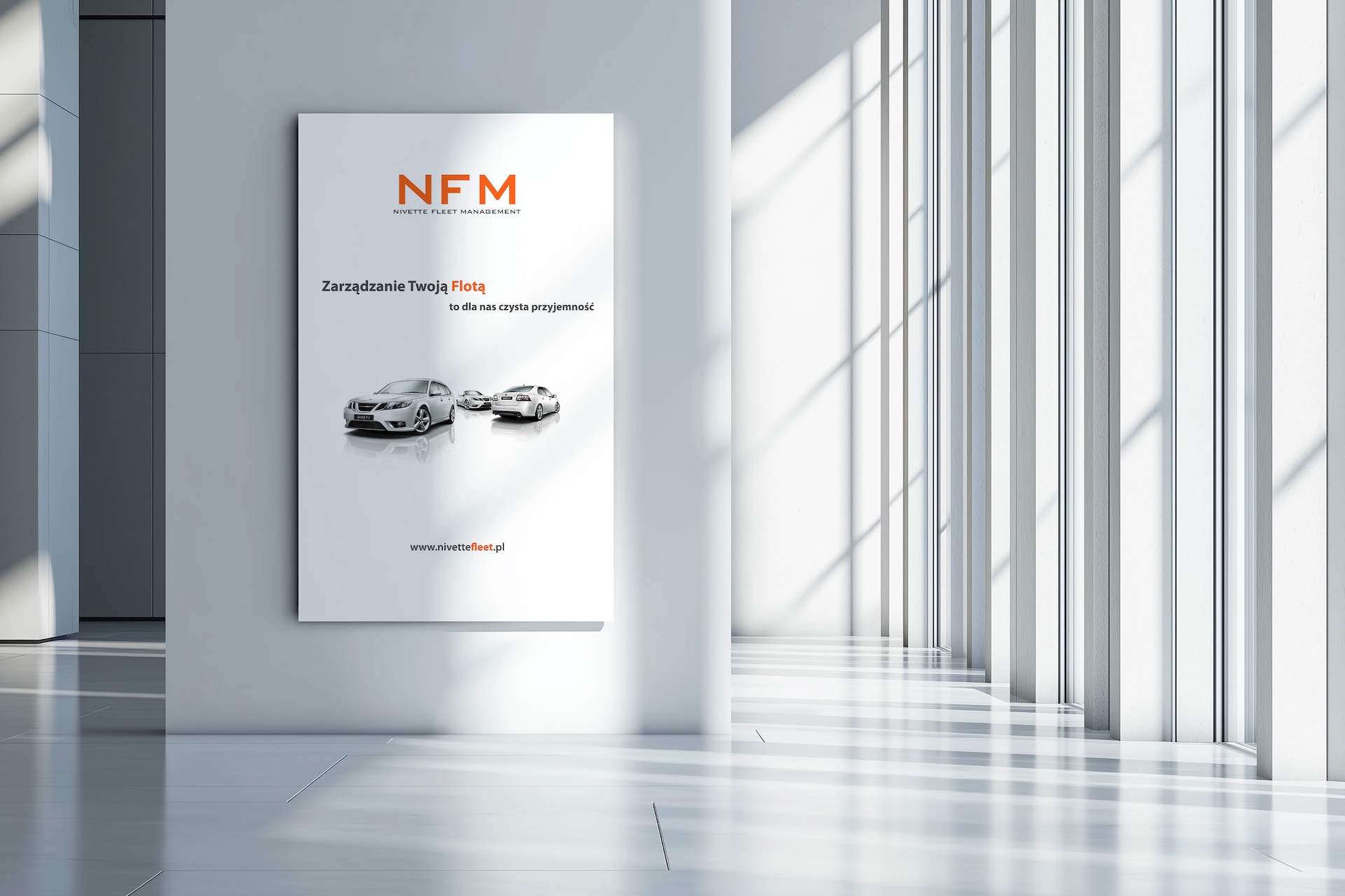 Projekt graficzny plakatu dla NFM